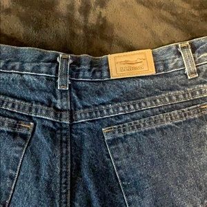 Llbean fleece lined jeans